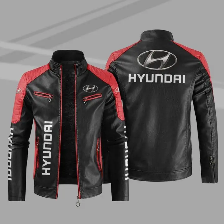 2023 New Winter Men's Hyundai Car Logo Jacket Fashion Motorcycle Zipper Jacket Outwear Keep Warm Thickened Leather Man Coat
2023 New Winter Men's Hyundai Car Logo Jacket Fashion Motorcycle Zipper Jacket Outwear Keep Warm Thickened Leather Man Coat
