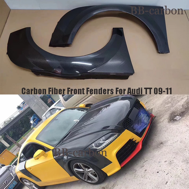 For Audi TT MK2 High Quality Real Carbon Fiber / Frp Unpainted Auto Car Wheel Arch Front Side Fenders Flare 09-11
For Audi TT MK2 High Quality Real Carbon Fiber / Frp Unpainted Auto Car Wheel Arch Front Side Fenders Flare 09-11