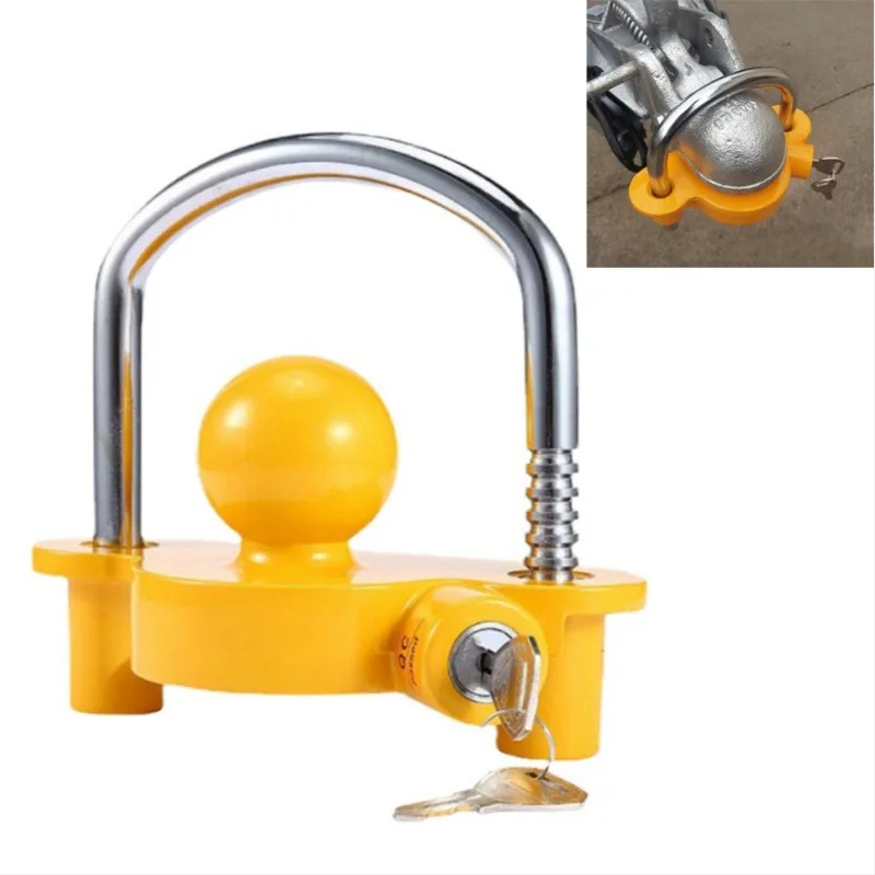 Heavy-Duty Adjustable Tow Ball Security Anti-Theft Universal Trailer Coupler Hitch Lock U-Shape
Heavy-Duty Adjustable Tow Ball Security Anti-Theft Universal Trailer Coupler Hitch Lock U-Shape