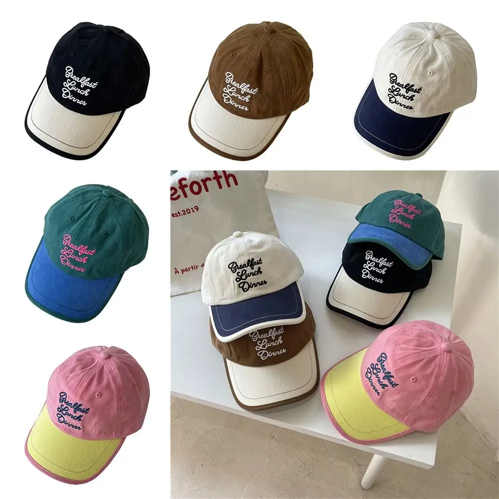 Letter Kids Baseball Caps Outdoor Adjustable Match Color Duck Tongue Hats Sunshade Visor Hat Boys Girls
Letter Kids Baseball Caps Outdoor Adjustable Match Color Duck Tongue Hats Sunshade Visor Hat Boys Girls