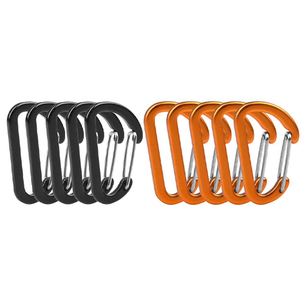 Black Carabiner Clip Lightweight And Enduring Aluminum Alloy Backpacks Compact Convenient D Shaped Design Enduring
Black Carabiner Clip Lightweight And Enduring Aluminum Alloy Backpacks Compact Convenient D Shaped Design Enduring