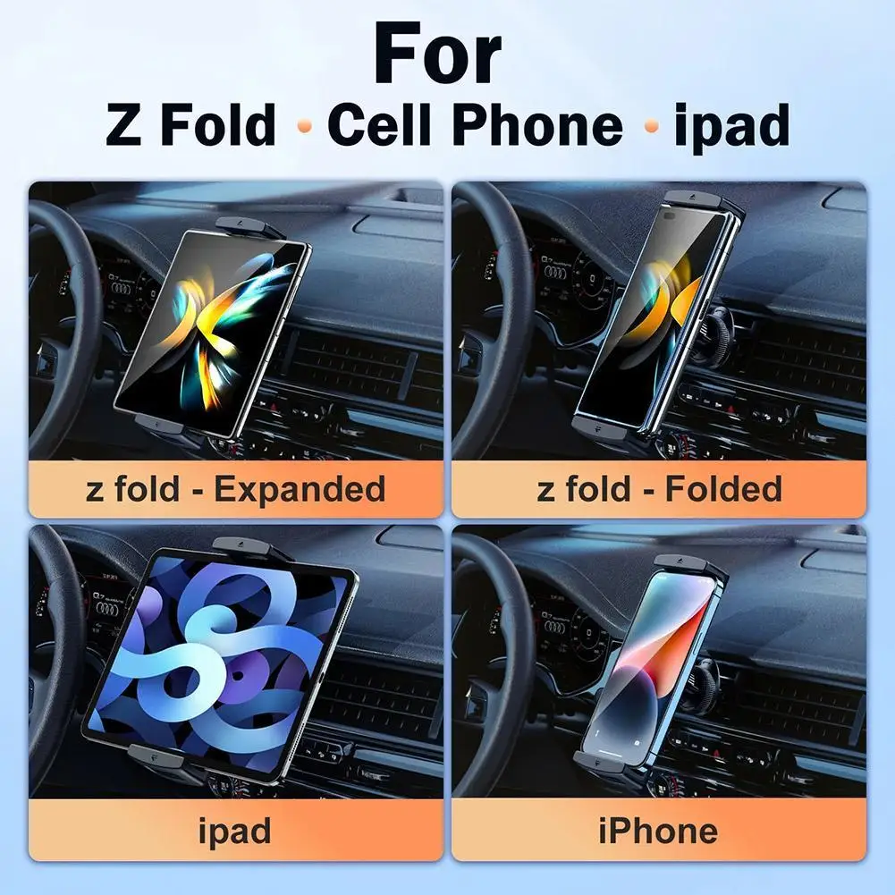 Автомобильный держатель-зажим для телефона, подставка для одноручного управления воздуховыпускным отверстием для Z-образной складной телефонной подставки, автомобильные аксессуары, регулируемая подставка для GPS
Автомобильный держатель-зажим для телефона, подставка для одноручного управления воздуховыпускным отверстием для Z-образной складной телефонной подставки, автомобильные аксессуары, регулируемая подставка для GPS