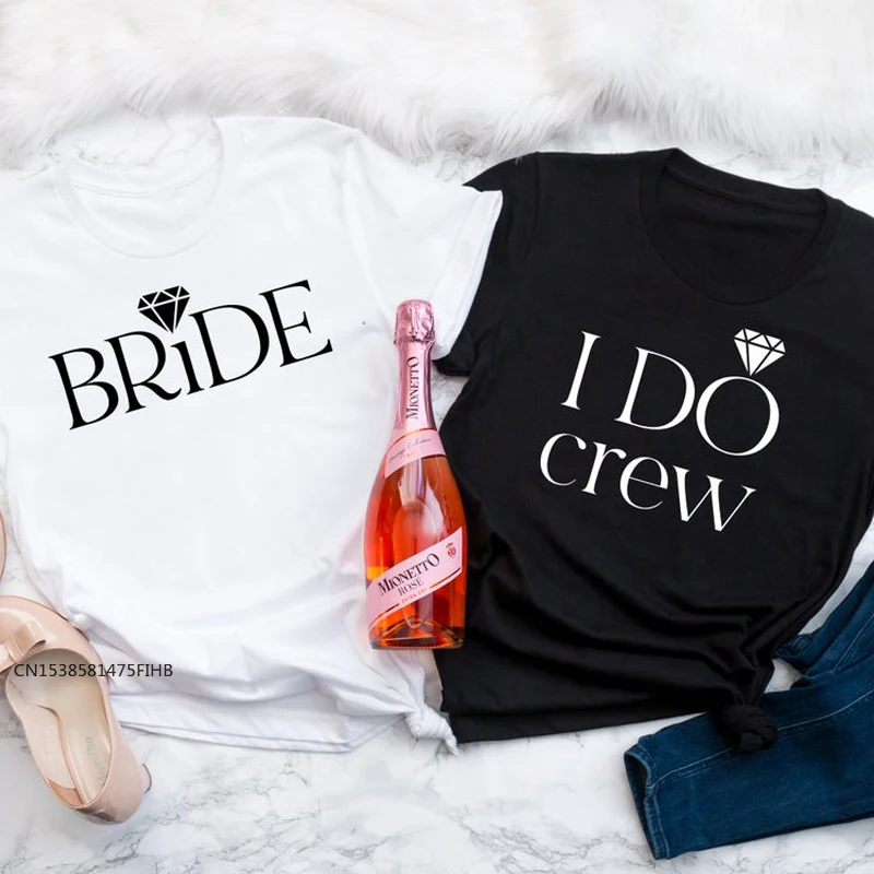 Bride I Do Crew Diamond T-Shirt Cute Women Graphic Bachelorette Party Tee Top Funny Marriage Bridesmaids Gift Tshirt Premium
Bride I Do Crew Diamond T-Shirt Cute Women Graphic Bachelorette Party Tee Top Funny Marriage Bridesmaids Gift Tshirt Premium