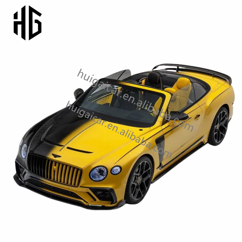 Car Body Kit For Continental GT GTC 2012-2018 Upgrade To New 2020 MSY Style Fiber Glass Car Bumper Side Skirts Body Kits Car Body Kit For Continental GT GTC 2012-2018 Upgrade To New 2020 MSY Style Fiber Glass Car Bumper Side Skirts Body Kits