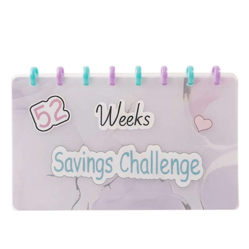 52 Week Savings Challenge Reusable Budget Book with Cash Envelopes Money Binder for Saving Refillable Money Organizers
52 Week Savings Challenge Reusable Budget Book with Cash Envelopes Money Binder for Saving Refillable Money Organizers