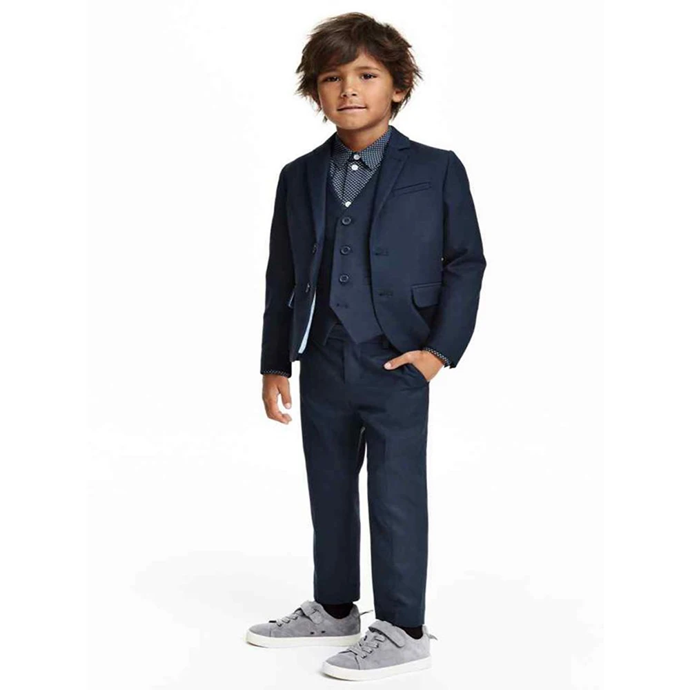 Full Boy's Suit 3 Pieces Tuxedo Wedding Suits for Children 2023 Blazer Vest Pants Kids Infant Notched Lapel Tuxedo for Dinner
Full Boy's Suit 3 Pieces Tuxedo Wedding Suits for Children 2023 Blazer Vest Pants Kids Infant Notched Lapel Tuxedo for Dinner