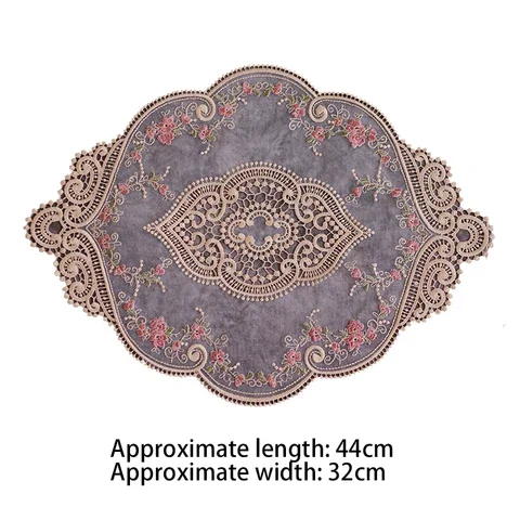 1pcs 2Color Anti-scald Coaster Placemat European Style Lace Fabric for Dining Table Insulation Plate Mat Embroidery Craft 
1pcs 2Color Anti-scald Coaster Placemat European Style Lace Fabric for Dining Table Insulation Plate Mat Embroidery Craft