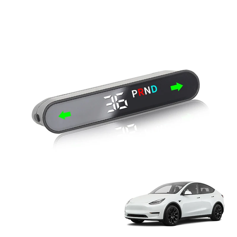 

Head-up Display HUD Display For Tesla Model 3 Y Electronics Car Accessories Door Status Speedometer Overspeed Alarm Hud