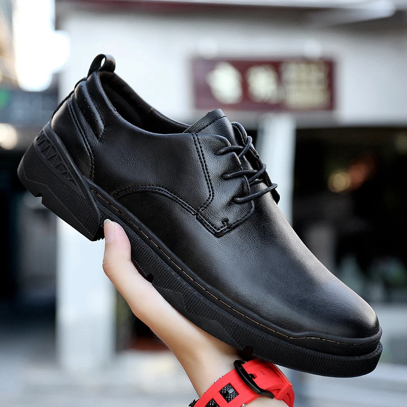 men genuine Leather Shoes lace up Hand Sewing Man Casual Shoes cow suede leather Welt Stitching Loafers Flats men Leisure Shoes
men genuine Leather Shoes lace up Hand Sewing Man Casual Shoes cow suede leather Welt Stitching Loafers Flats men Leisure Shoes