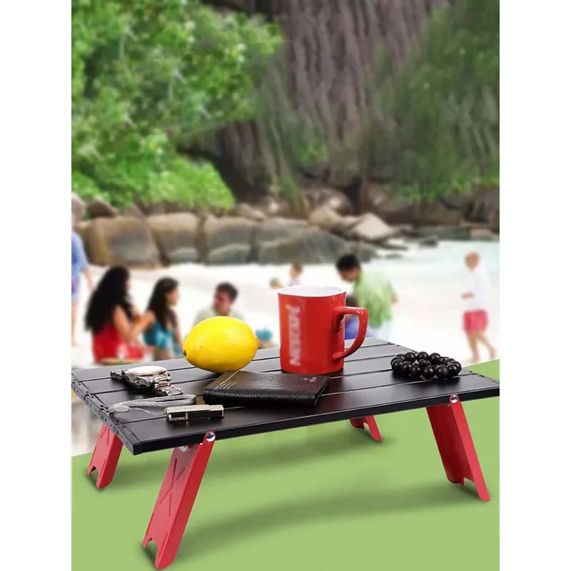 Портативный туристический складной мини-стол из алюминиевого сплава, стол для кемпинга, пикника, пешего туризма, маленькие столы, оборудование
Портативный туристический складной мини-стол из алюминиевого сплава, стол для кемпинга, пикника, пешего туризма, маленькие столы, оборудование
