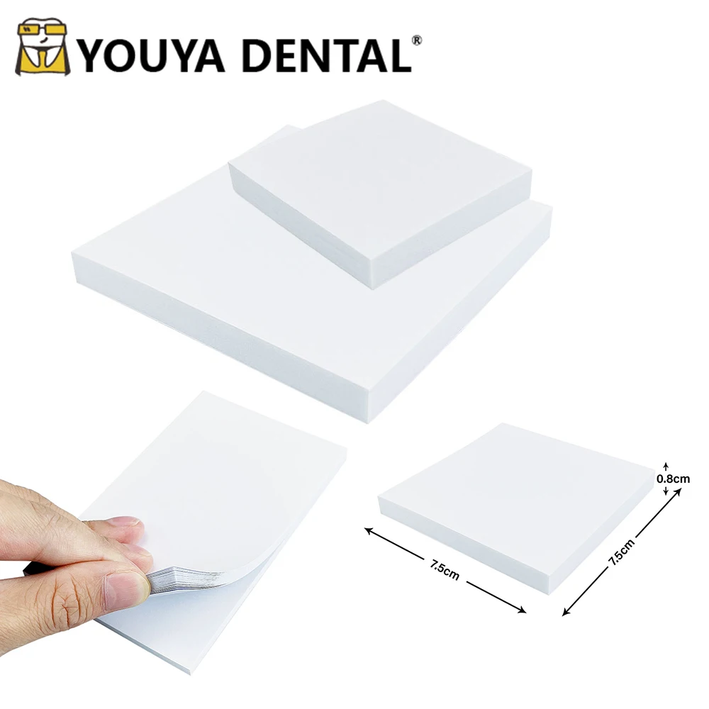 50 Sheets Disposable Mixing Pads Dental Cement Mixing Paper for Silicone Impression Materials
50 Sheets Disposable Mixing Pads Dental Cement Mixing Paper for Silicone Impression Materials