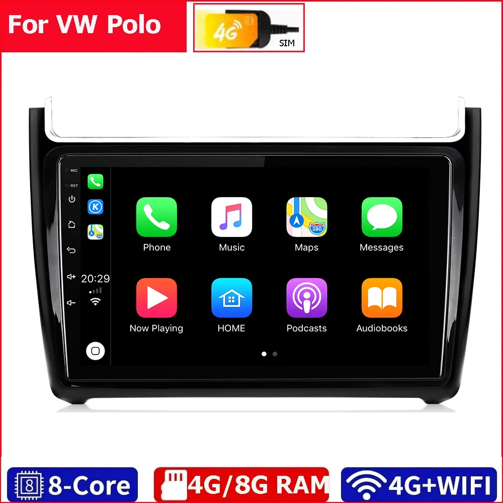 Автомобильный мультимедийный плеер, головное устройство Android 10,0 для VW Polo Sedan 2008-2020 с радио, Gps, 2Din, Carplay, авто, wi-fi + 4G сеть
Автомобильный мультимедийный плеер, головное устройство Android 10,0 для VW Polo Sedan 2008-2020 с радио, Gps, 2Din, Carplay, авто, wi-fi + 4G сеть