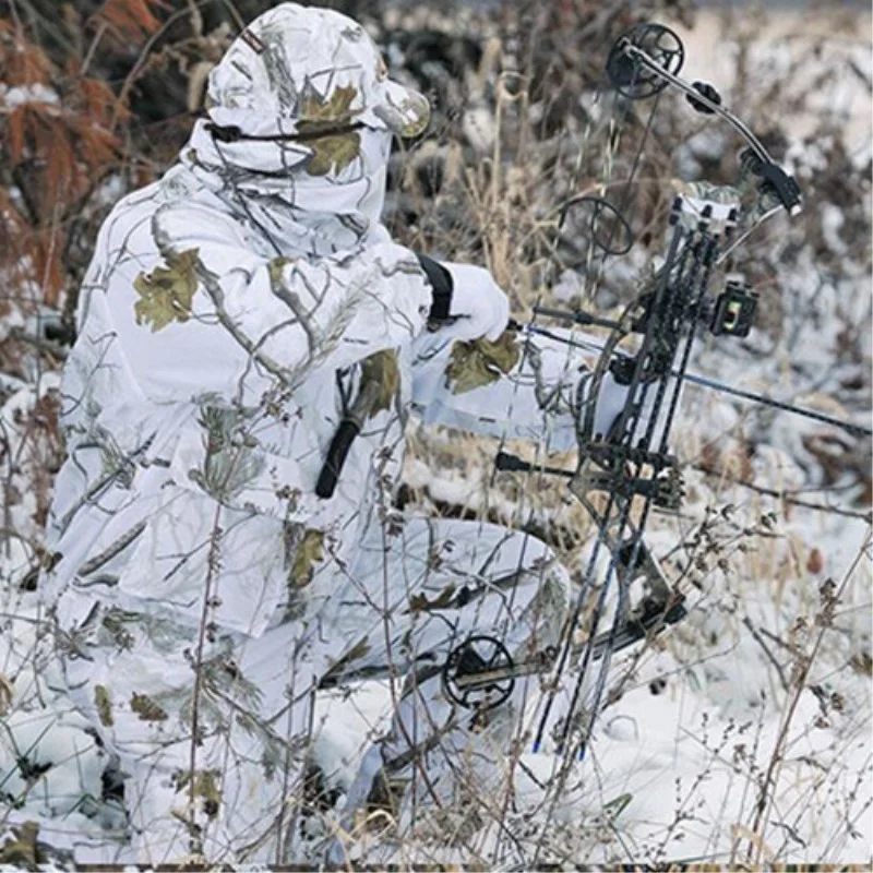 -30 Degree Winter Snow Bionic Hunting Clothes Outdoor Windproof Waterproof Sets Jackets Pant Photography Birdwatch Sniper Suits
-30 Degree Winter Snow Bionic Hunting Clothes Outdoor Windproof Waterproof Sets Jackets Pant Photography Birdwatch Sniper Suits