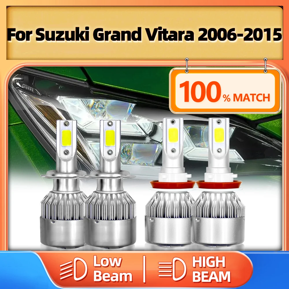 

Лампы Canbus для автомобильных фар 9005 лм Turbo Lamp 2006 HB3 H7, лампы для автомобильных фар для Suzuki Grand Vitara 2011-2012 2013 2014 2015