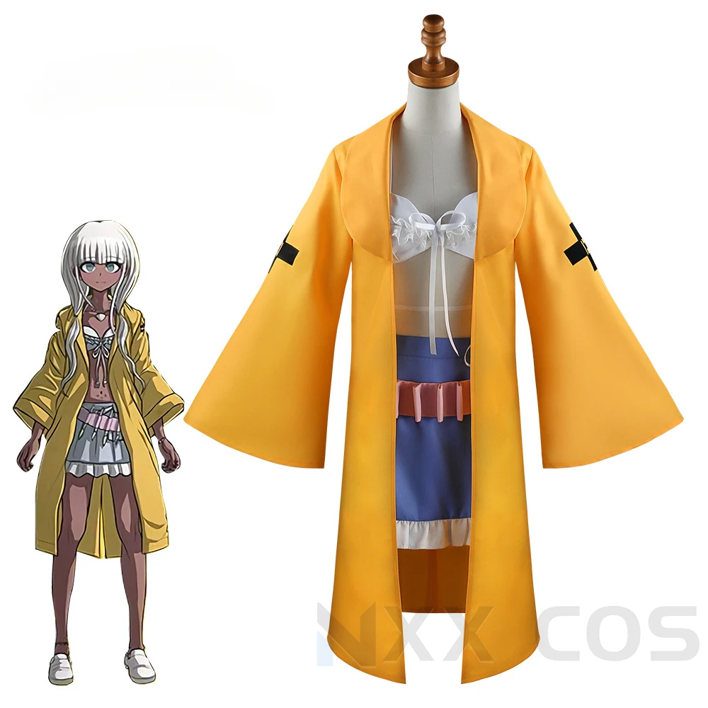 Danganronpa Yonaga Angie Cosplay Costume Dress Coat Uniform Wig Set Anime Game Cosplay Costumes for Men Women Halloween Party
Danganronpa Yonaga Angie Cosplay Costume Dress Coat Uniform Wig Set Anime Game Cosplay Costumes for Men Women Halloween Party