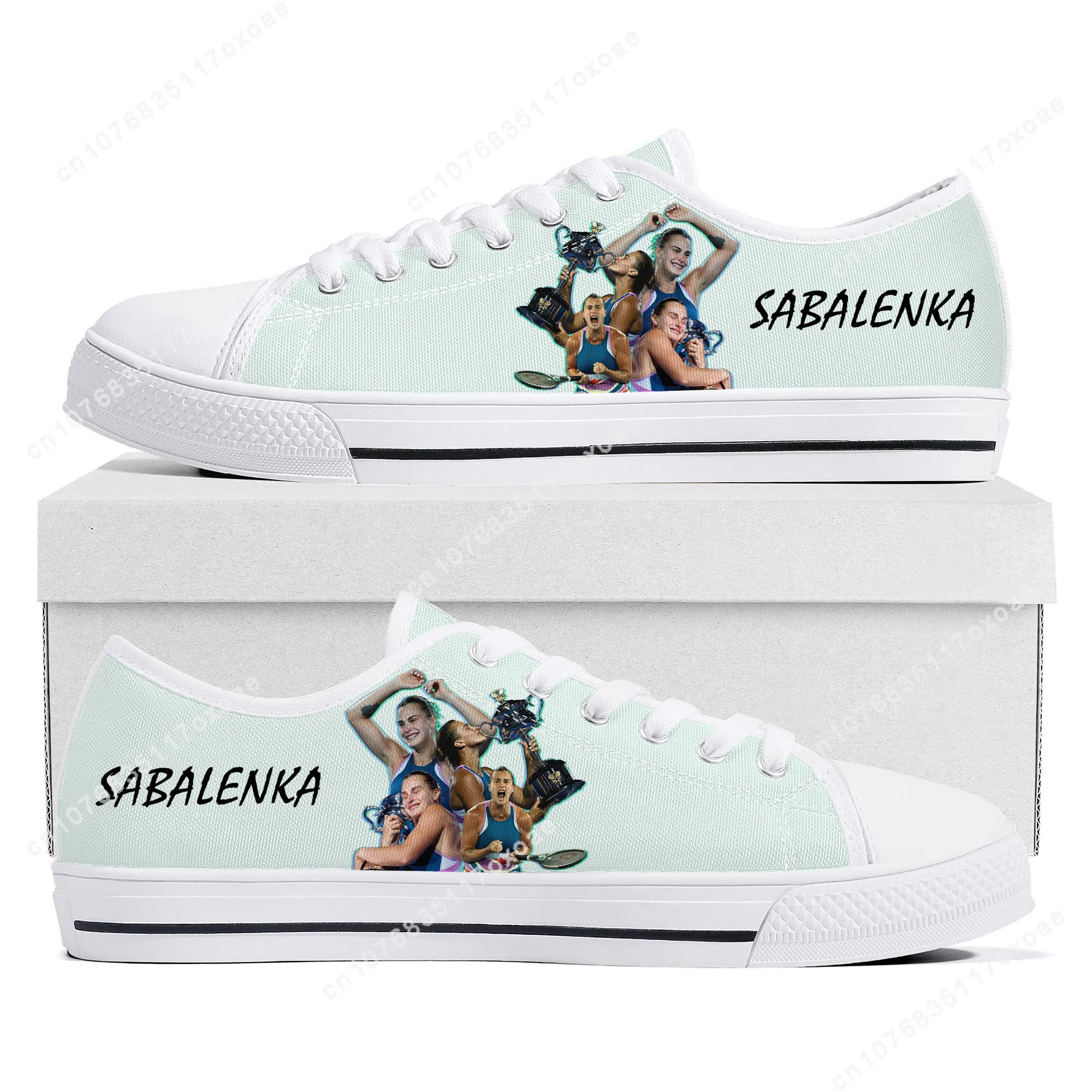 Aryna Sabalenka tennis Low Top Sneakers Mens Womens Teenager High Quality Canvas Sneaker couple Casual Shoes Customize DIY Shoe
Aryna Sabalenka tennis Low Top Sneakers Mens Womens Teenager High Quality Canvas Sneaker couple Casual Shoes Customize DIY Shoe