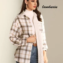 Classic Plaid Shirts Women 2022 Spring Long Sleeve Blouse Fashion Ladies Tops official shop clothing landuxiu
Classic Plaid Shirts Women 2022 Spring Long Sleeve Blouse Fashion Ladies Tops official shop clothing landuxiu