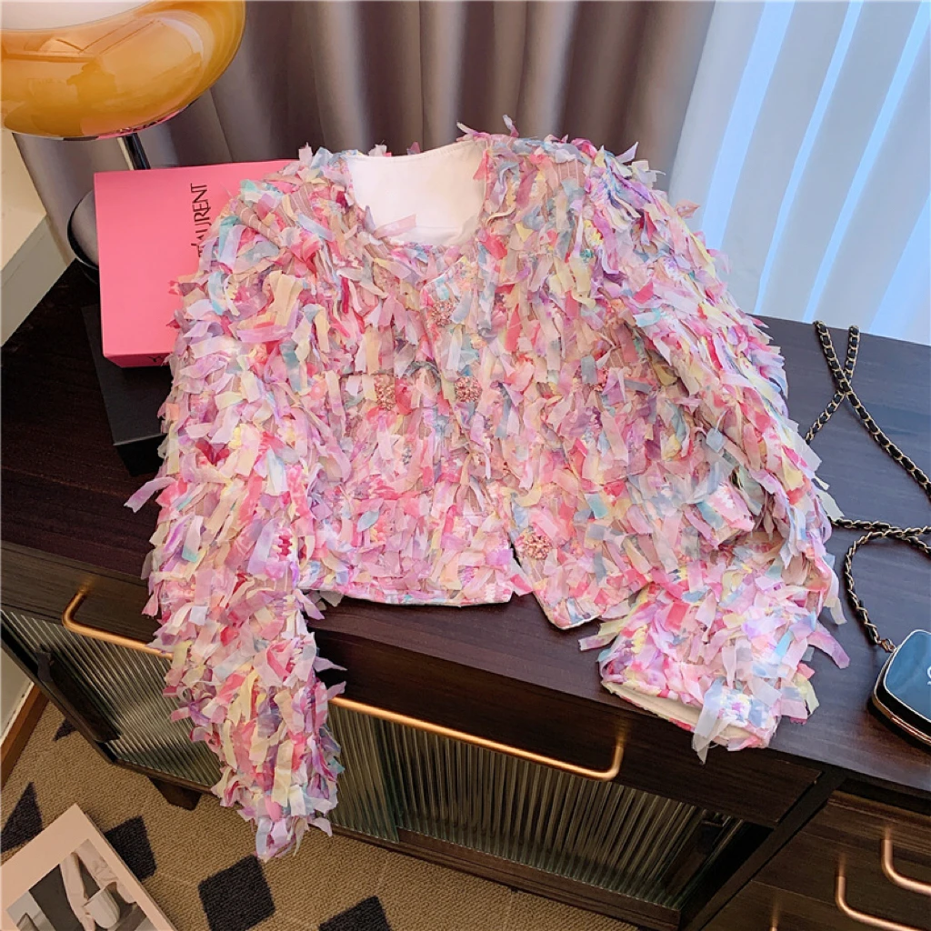 Fragrant Coat Autumn Women's 2023 New Popular Style Sweet Ladies Outwear Jackets
Fragrant Coat Autumn Women's 2023 New Popular Style Sweet Ladies Outwear Jackets