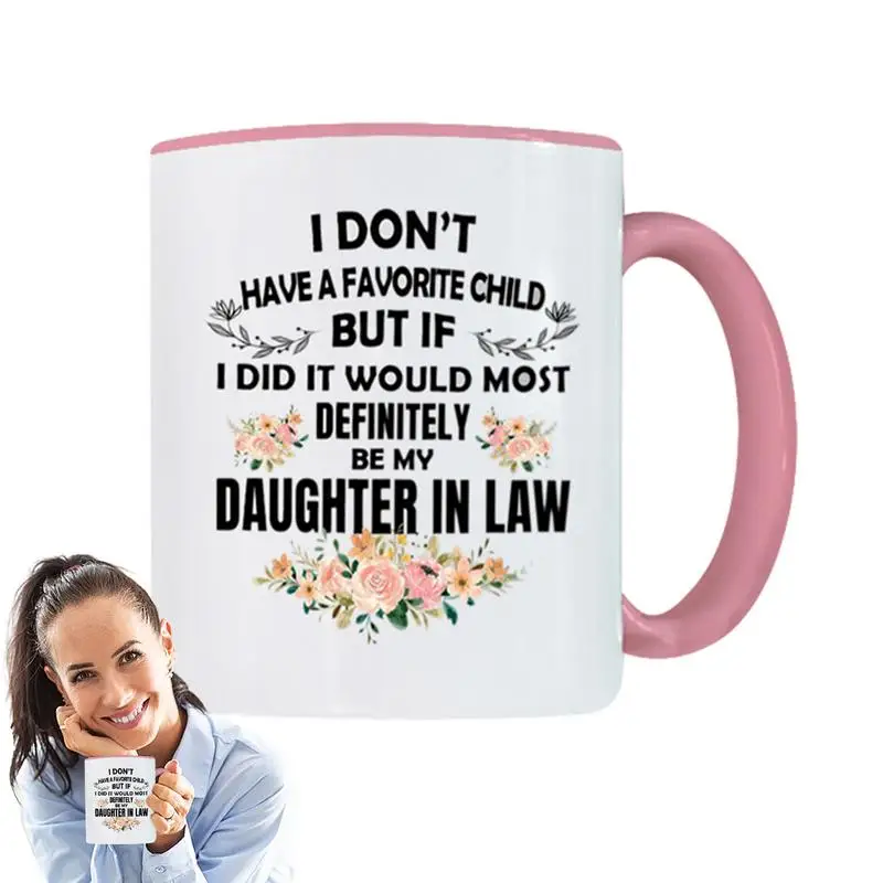 Daughter Coffee Mugs C-Shaped Handle Meaningful Gift with Words Coffee Mug for Christmas Holiday Thanksgiving Day Daughter Gifts
Daughter Coffee Mugs C-Shaped Handle Meaningful Gift with Words Coffee Mug for Christmas Holiday Thanksgiving Day Daughter Gifts