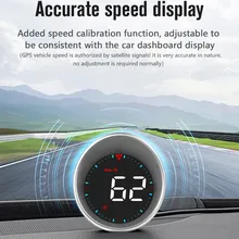 G5 Auto Hud Display GPS Speedometer Universal Car Head Up Display Speed Warning Alarm Windshield Electronic Accessories
G5 Auto Hud Display GPS Speedometer Universal Car Head Up Display Speed Warning Alarm Windshield Electronic Accessories