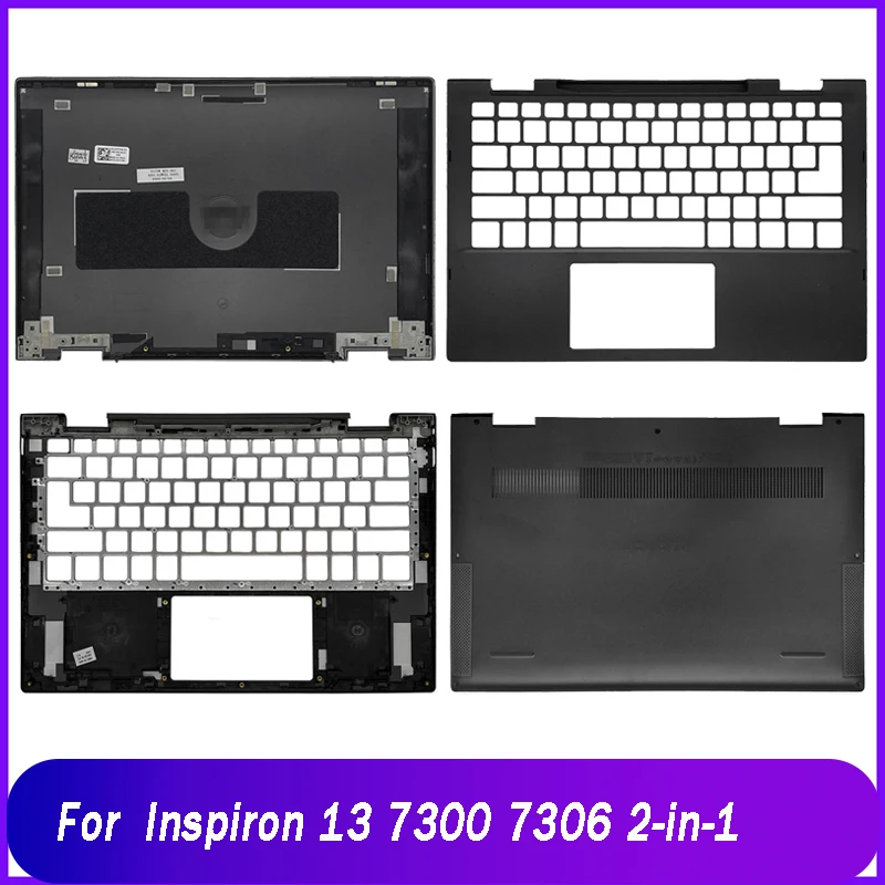 

Новая задняя крышка для ноутбука Dell Inspiron 13 7300 7306 2 в 1, задняя крышка ЖК-дисплея, подставка для рук, Верхняя Нижняя база, искусственная кожа, коричневый корпус A C D