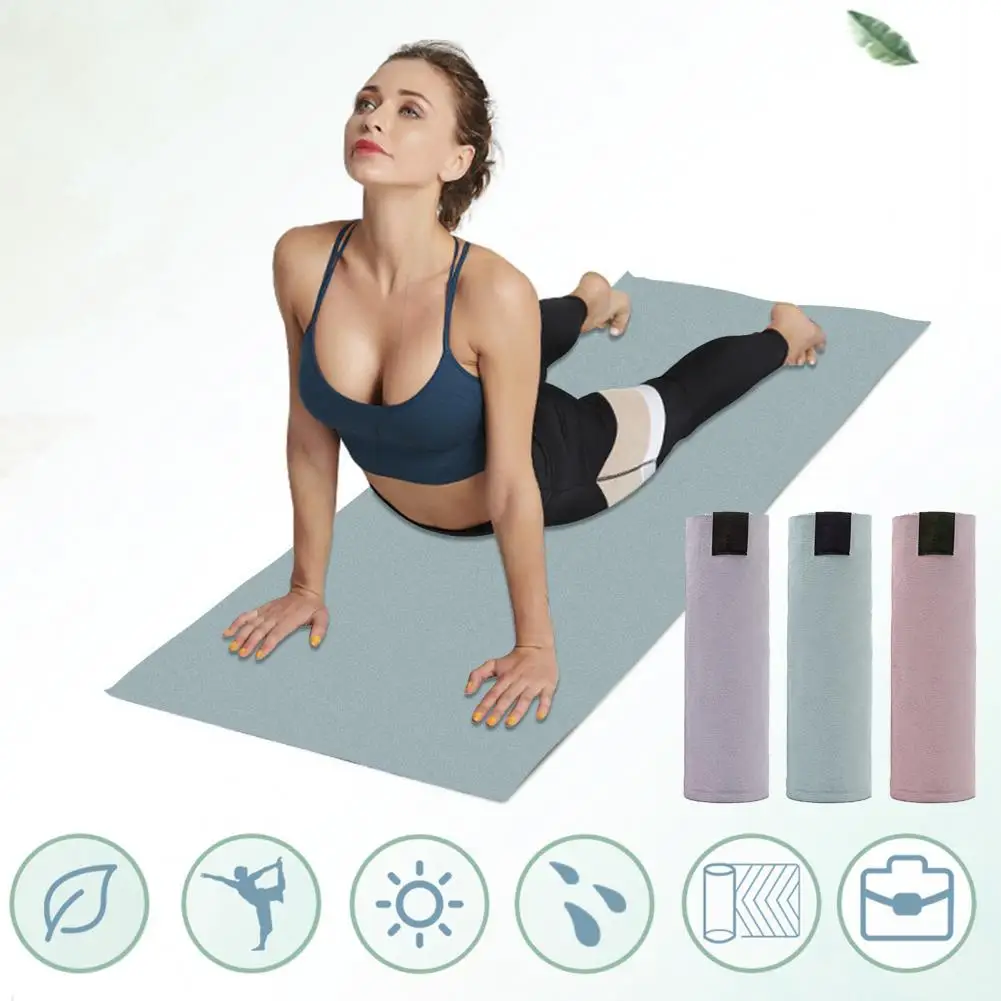 

Durable Pilates Towel Perfect Thickness No Smell Sports Blanket Gymnastics Anti-Slip Yoga Mat
