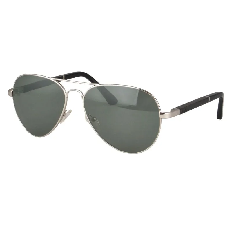 

Luxury Men's Polarized Sunglasses Driving Sun Glasses For Men Women Brand Designer Male Vintage Black Pilot wooden Sunglasses
