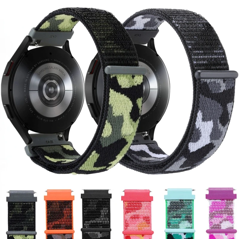 20mm 22mm Nylon Loop Strap For Huawei Watch 4/3/GT3 Pro Camouflage Bracelet Belt Amazfit GTR/Stratos/GTS4 Samsung Watch 5/4 Band
20mm 22mm Nylon Loop Strap For Huawei Watch 4/3/GT3 Pro Camouflage Bracelet Belt Amazfit GTR/Stratos/GTS4 Samsung Watch 5/4 Band