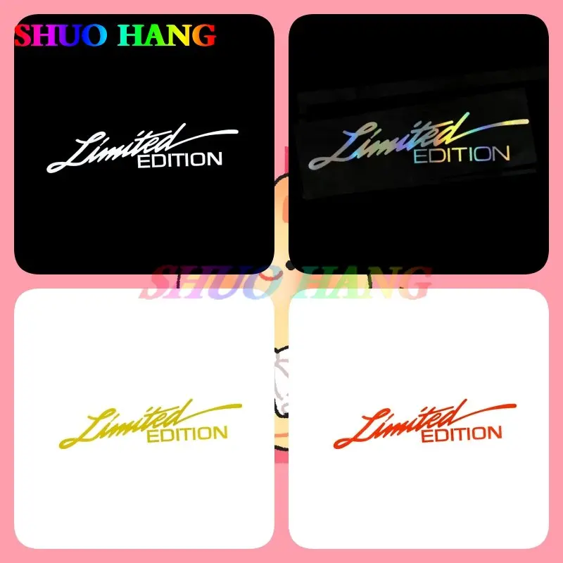 Creative Car Stickers LIMITED EDITION English Sticker Fashion Auto Body Glass Decoration Reflective Laser Decal Car Accessories
Creative Car Stickers LIMITED EDITION English Sticker Fashion Auto Body Glass Decoration Reflective Laser Decal Car Accessories