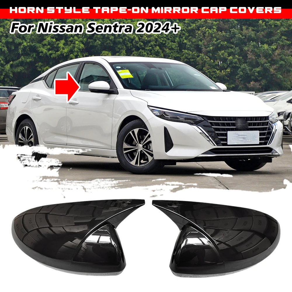 1 Pair For Nissan Sentra Facelift 2024+ Mirror Cover Rearview Side Mirror Cover Wing Cap Exterior Rear View Trim
1 Pair For Nissan Sentra Facelift 2024+ Mirror Cover Rearview Side Mirror Cover Wing Cap Exterior Rear View Trim