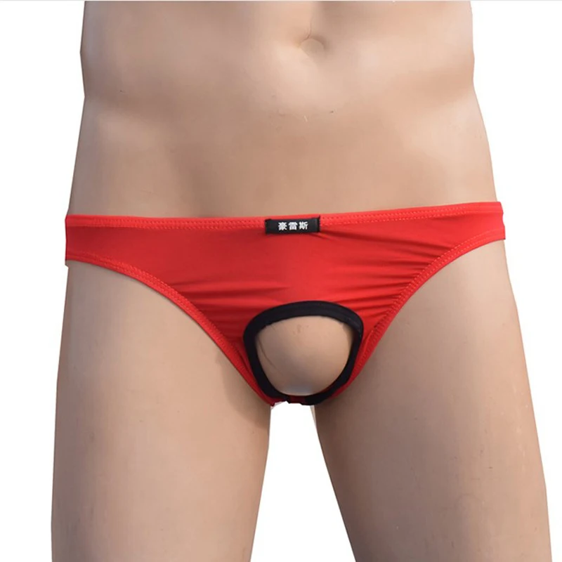 Sexy Men Open Hole Underwear Hip Lift Triangle Briefs Low Waist Hollow Appeal Elasticity Thin Breathable G-string Soft Lingerie
Sexy Men Open Hole Underwear Hip Lift Triangle Briefs Low Waist Hollow Appeal Elasticity Thin Breathable G-string Soft Lingerie