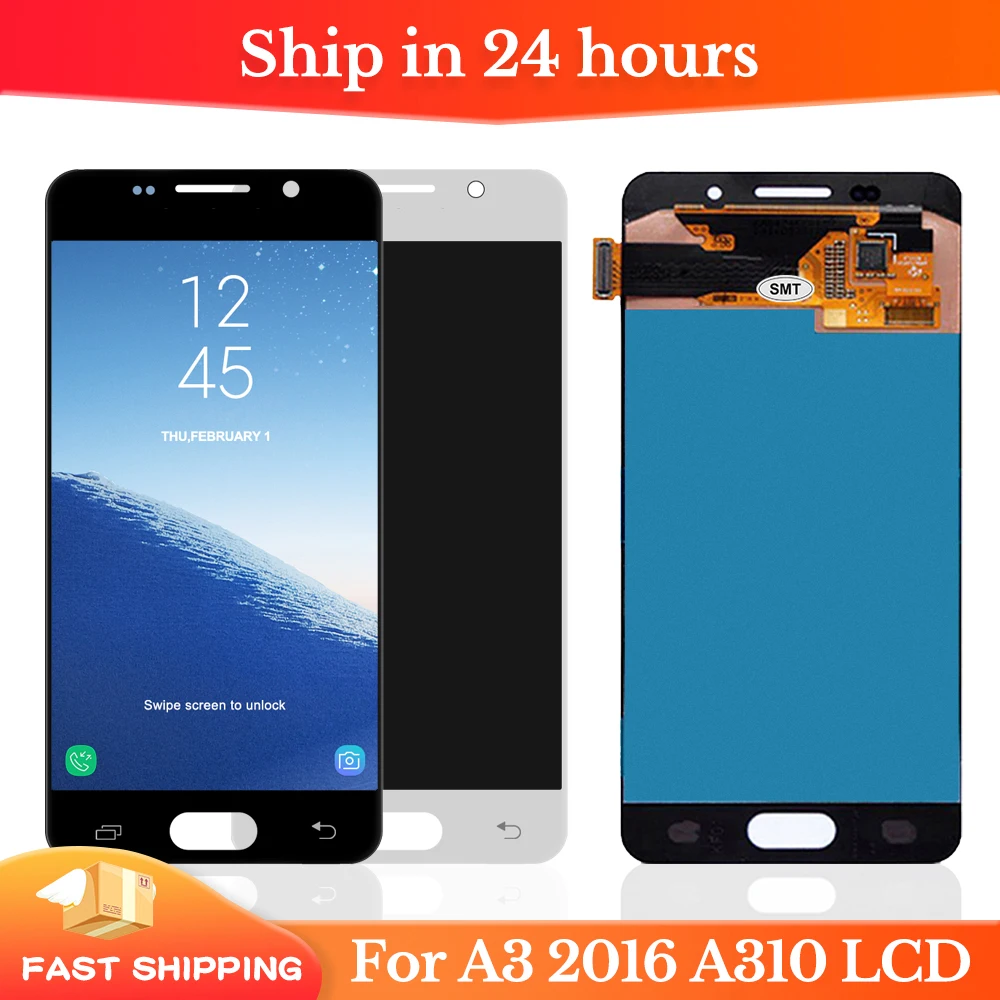 For SAMSUNG A3 2016 A310 LCD Display Touch Screen Digitizer Assembly For Samsung A310F Lcds
For SAMSUNG A3 2016 A310 LCD Display Touch Screen Digitizer Assembly For Samsung A310F Lcds