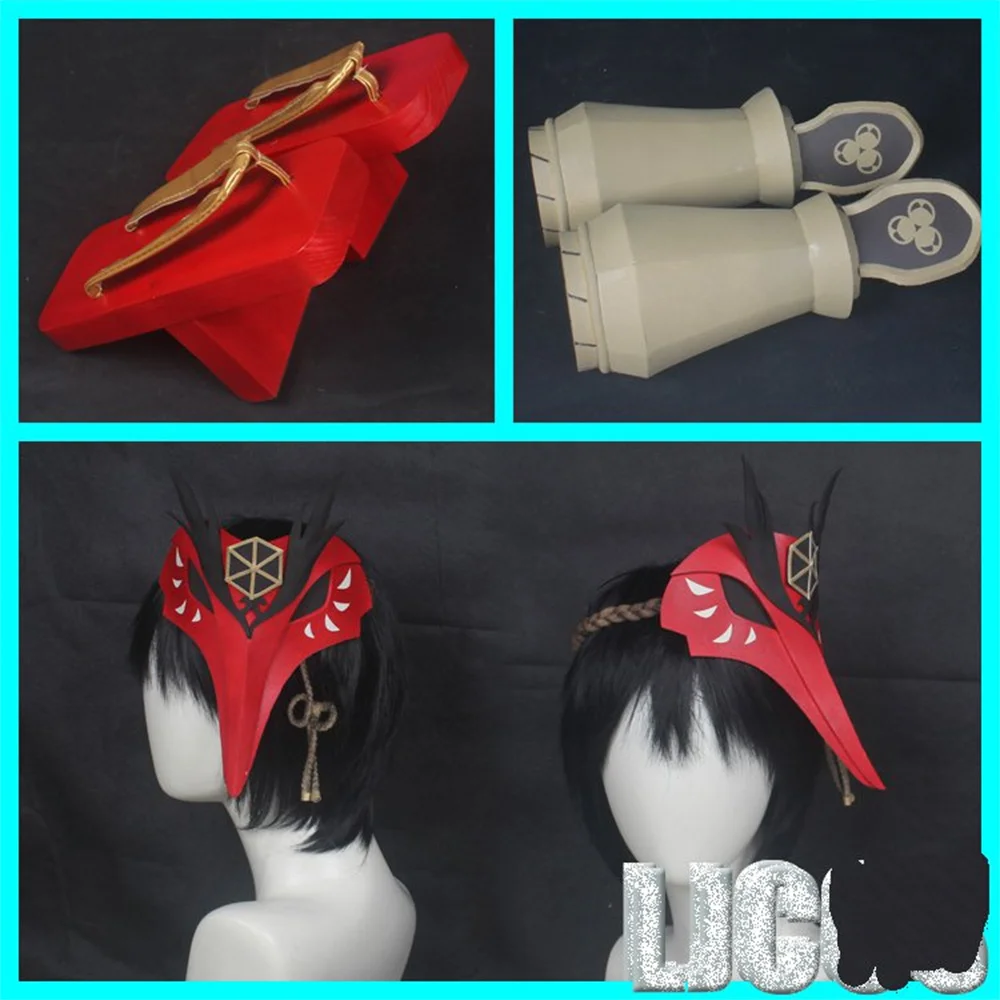 Free ship Genshin Impact Kujo Sara Mask headwear headpiece hair clip Cosplay prop Anime Carnival Party Halloween Chritmas W2233
Free ship Genshin Impact Kujo Sara Mask headwear headpiece hair clip Cosplay prop Anime Carnival Party Halloween Chritmas W2233