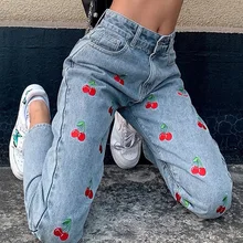 Women Slim Jeans Spring and Autumn Vintage Jeans Women Embroidered High Waist Jeans Streetwear Denim Straight-Leg Pants
Women Slim Jeans Spring and Autumn Vintage Jeans Women Embroidered High Waist Jeans Streetwear Denim Straight-Leg Pants