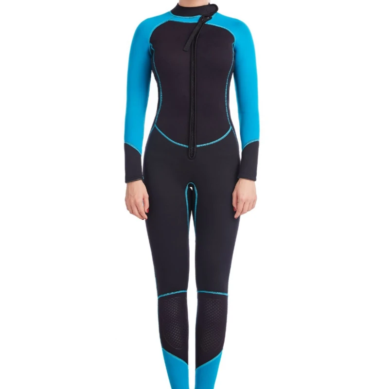 

Wetsuit Women 3mm Neoprene Full Body Wetsuits UV Protection Long Sleeves Scuba Diving Suits Swimsuit for Surf Snorkeling Swim