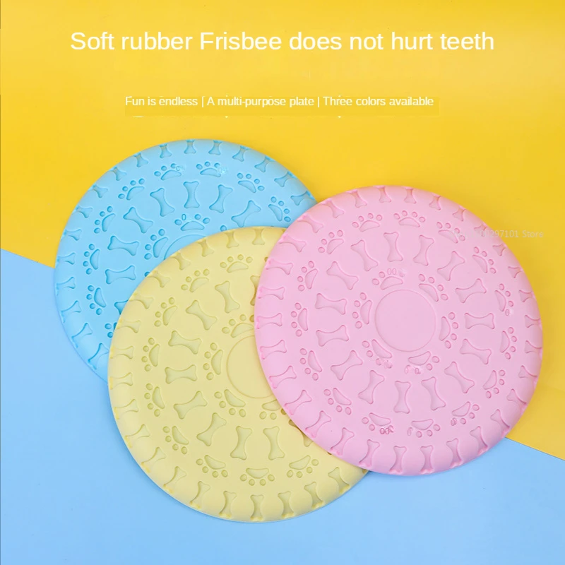 1pcs Funny Silicone Flying Saucer Dog Cat Toy Dog Game Flying Discs Resistant Chew Puppy Training Interactive Meuble Kat Levert
1pcs Funny Silicone Flying Saucer Dog Cat Toy Dog Game Flying Discs Resistant Chew Puppy Training Interactive Meuble Kat Levert