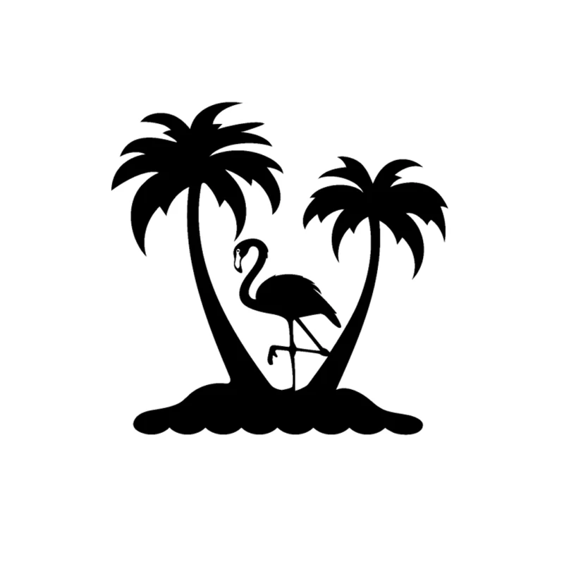 Jpct Fashion Beach Flamingo Palm Tree Car Decal For Customized Suitcase, Auto Parts, Truck Waterproof Sticker PVC 17cm × 16cm
Jpct Fashion Beach Flamingo Palm Tree Car Decal For Customized Suitcase, Auto Parts, Truck Waterproof Sticker PVC 17cm × 16cm