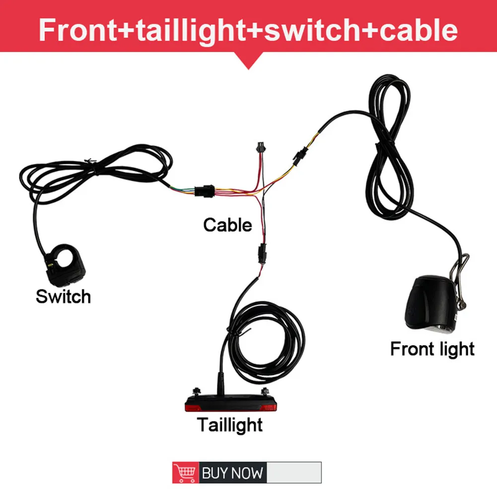 12V-72V Ebike Headlight+Horn Tail Rear Light LED Electric Bicycle With Switch Night Riding Safety Taillight Kit Cycling Parts
12V-72V Ebike Headlight+Horn Tail Rear Light LED Electric Bicycle With Switch Night Riding Safety Taillight Kit Cycling Parts