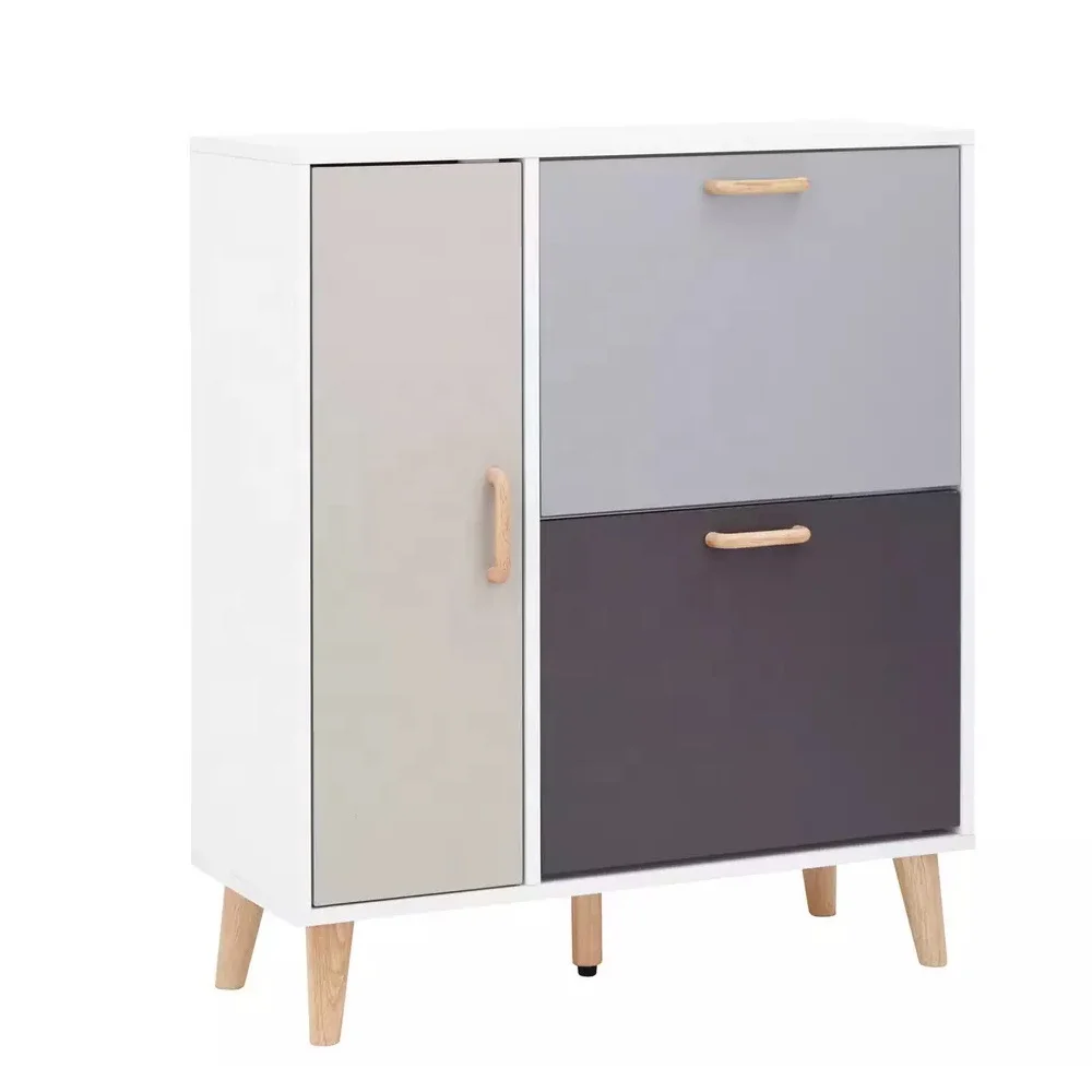 Multifunctional Shoe Cabinet With Door And 2 Tier Shoe Storage Wood Furniture
Multifunctional Shoe Cabinet With Door And 2 Tier Shoe Storage Wood Furniture