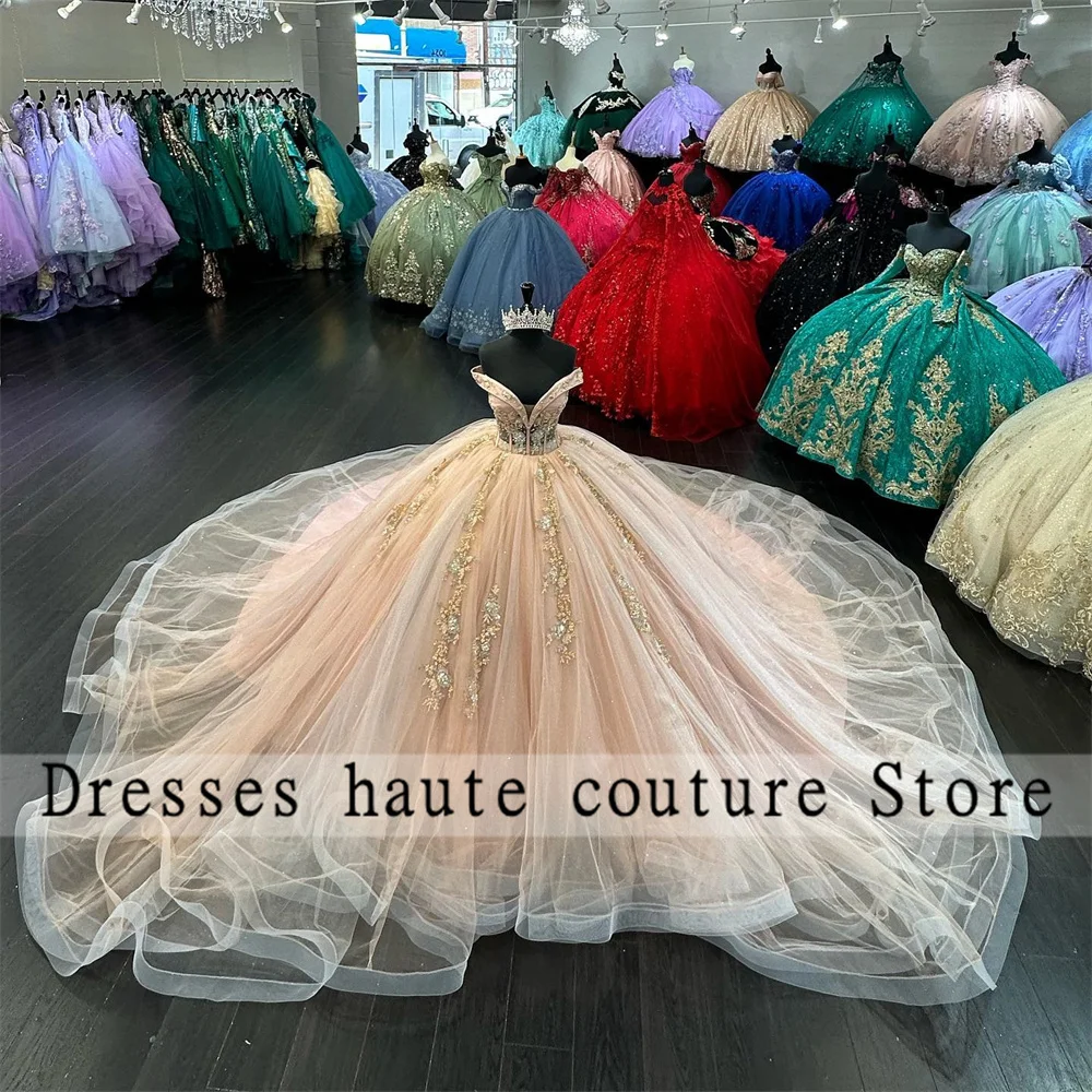 Luxury Lace Quinceanera Dresses Ball Gown 2023 Appliques Beaded Off Shoulder Sweet 16 Dress Party Dress Vestidos De 15 Años
Luxury Lace Quinceanera Dresses Ball Gown 2023 Appliques Beaded Off Shoulder Sweet 16 Dress Party Dress Vestidos De 15 Años