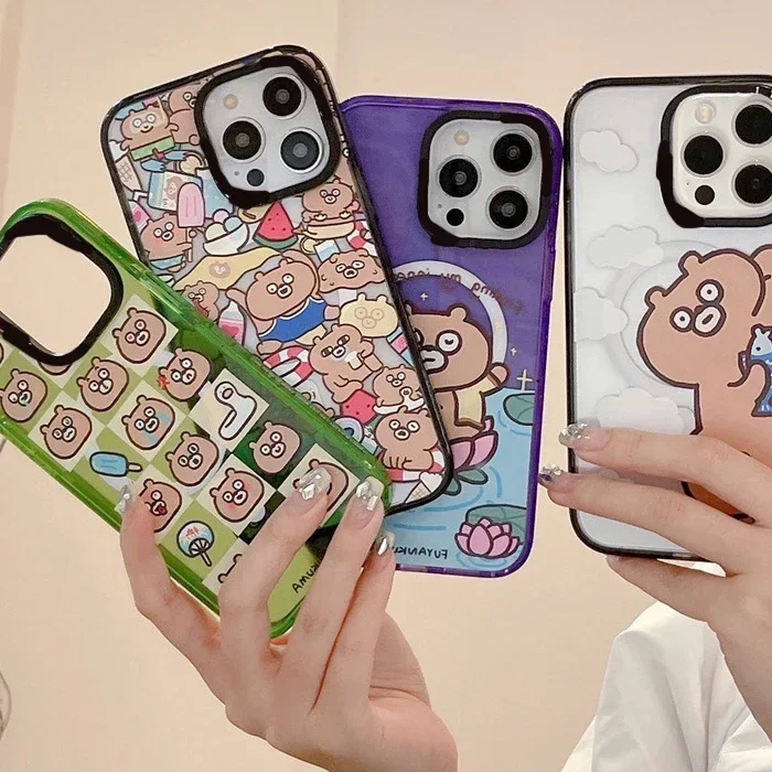 Cartoon Bear MagSafe Phone Case Cover for IPhone 11 12 13 14 15 Pro Max Case for IPhone 15 Pro Max
Cartoon Bear MagSafe Phone Case Cover for IPhone 11 12 13 14 15 Pro Max Case for IPhone 15 Pro Max