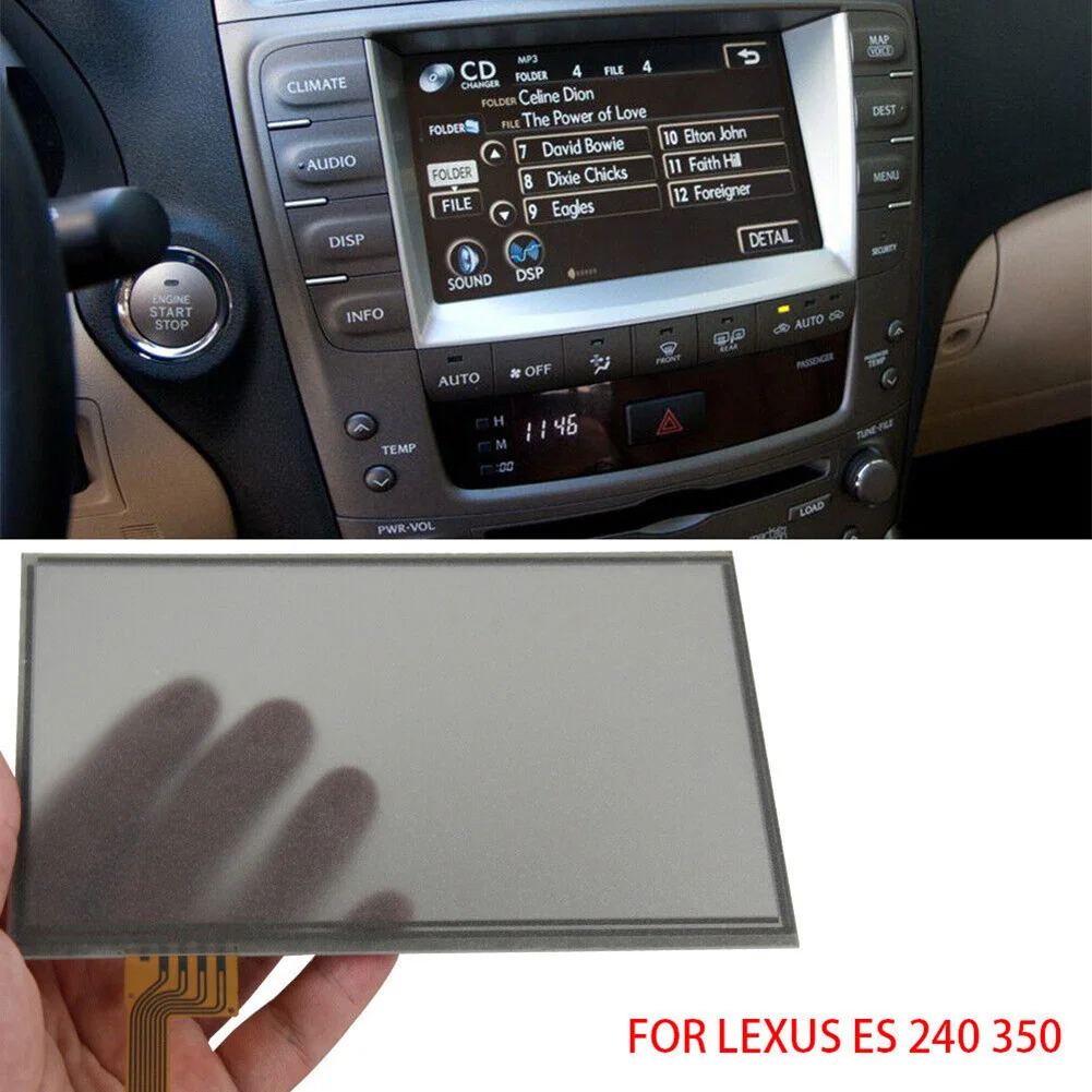 Сенсорный экран 7 ", 8-контактный стеклянный дигитайзер для Lexus ES240 ES350 NAV GPS Radio 2006-2009 LTA070B510F LTA070B511F LTA070B512F
Сенсорный экран 7 ", 8-контактный стеклянный дигитайзер для Lexus ES240 ES350 NAV GPS Radio 2006-2009 LTA070B510F LTA070B511F LTA070B512F