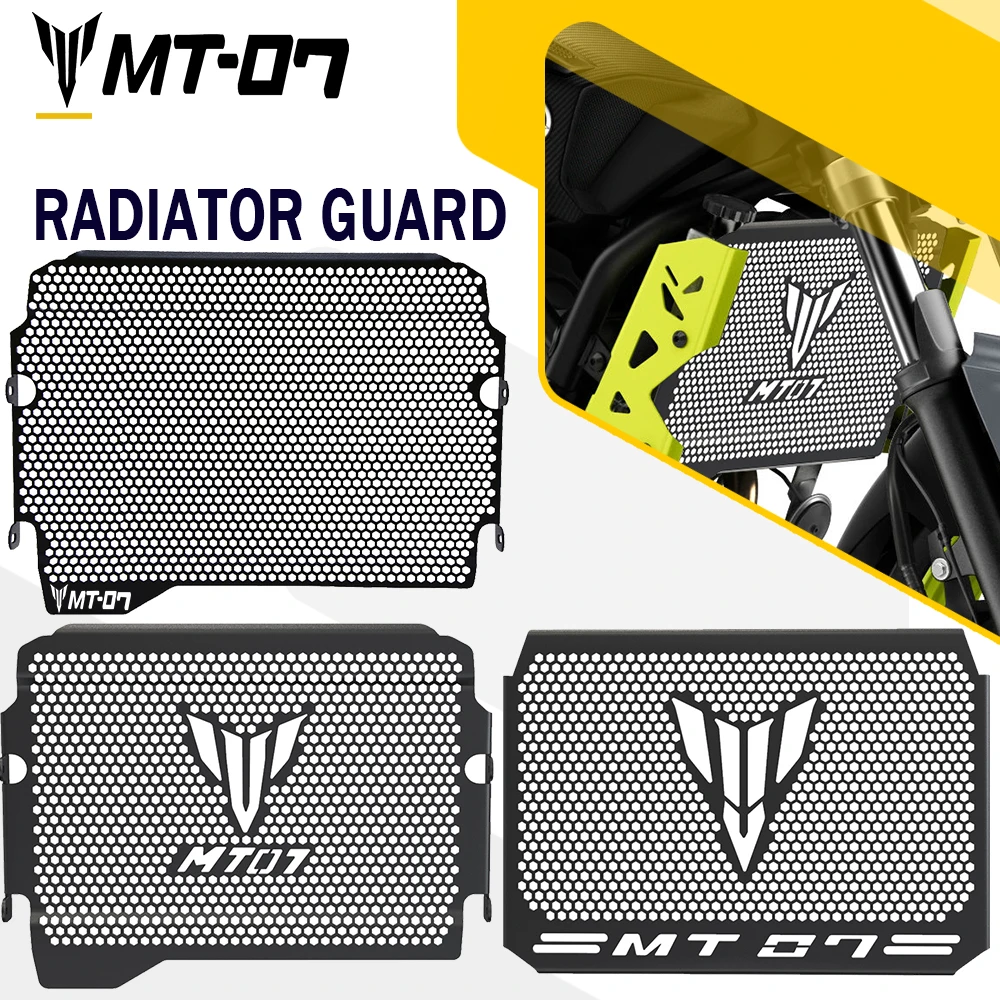 

For YAMAHA MT-07 MT07 2017 2018 2019 2020 2021 2022 2023 2024 Motorcycle Accessories Radiator Guard Protector Grille Cover MT 07