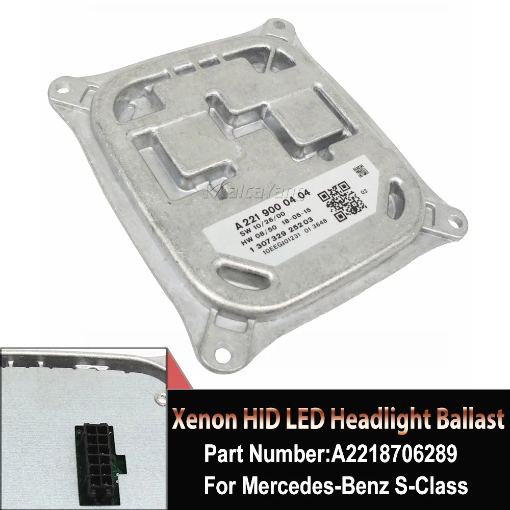 Car Accessories Xenon HID Headlight Control Unit For Mercedes-Benz S-Class W221 2009-2013 C216 2010-2013 A2218706289 A2219000404
Car Accessories Xenon HID Headlight Control Unit For Mercedes-Benz S-Class W221 2009-2013 C216 2010-2013 A2218706289 A2219000404