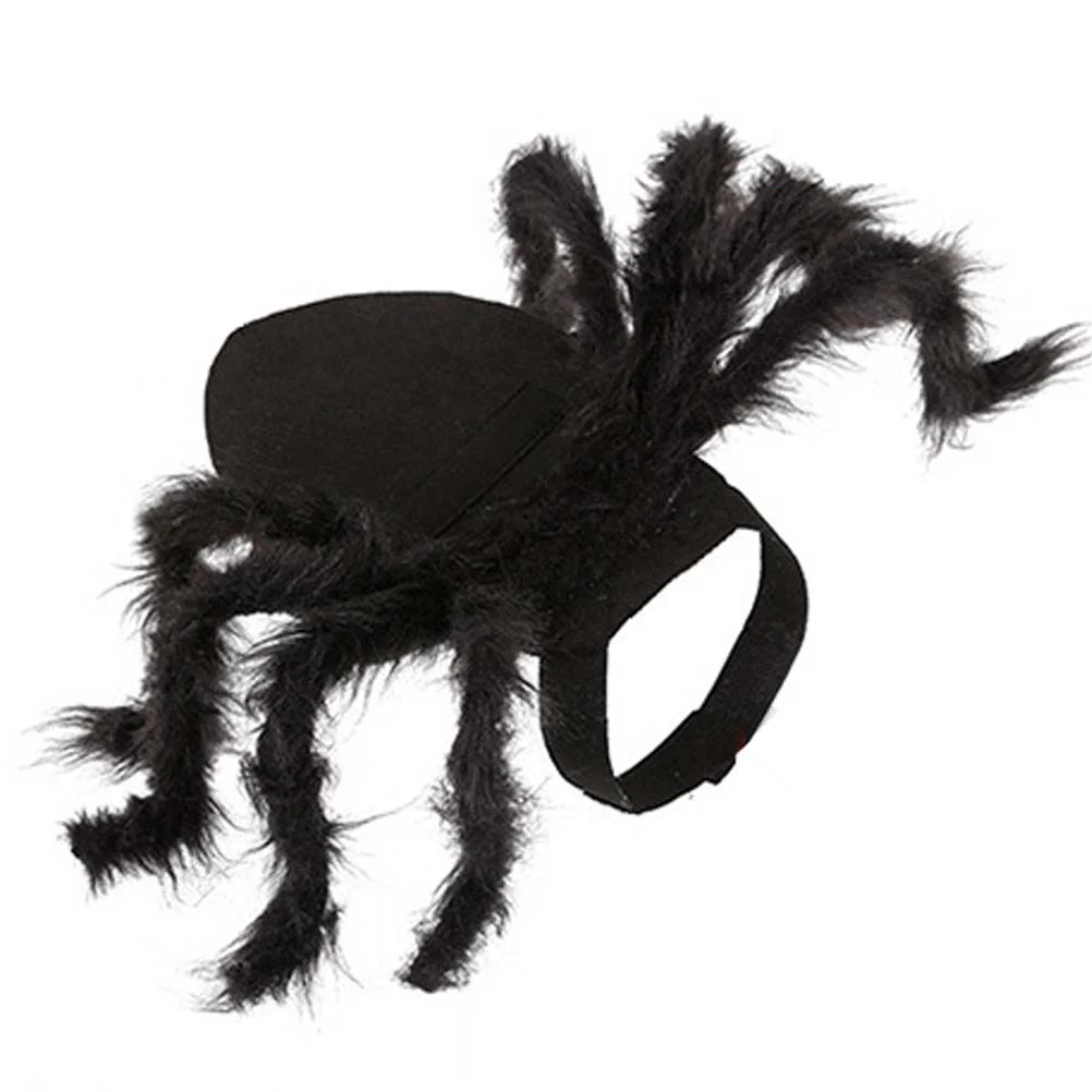 

Halloween Funny Pet Dog Cat Clothes Transfiguration Spider Puppy Plush Pet Accessories Halloween Party Gift