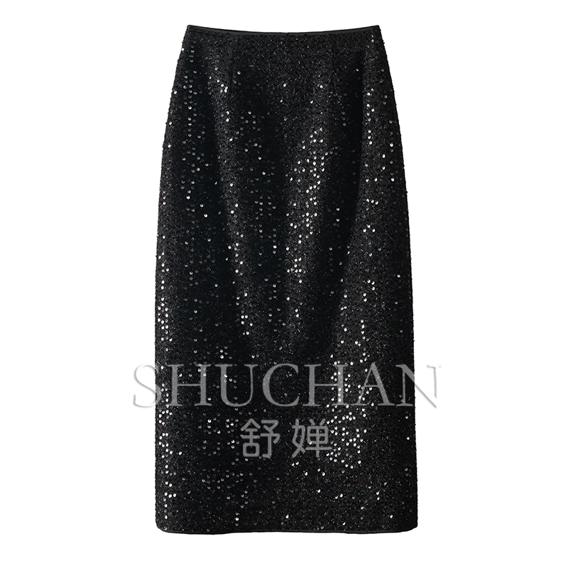Sequined new 2024 High Quality Faldas Mujer Moda Long Skirts for Women Women Clothing Faldas Mujer Moda
Sequined new 2024 High Quality Faldas Mujer Moda Long Skirts for Women Women Clothing Faldas Mujer Moda