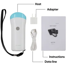 Handheld Pig Sheep Wireless Ultrasound Scanner Veterinary Equipment Portable Pregnancy Test Livestock Animals Use Machine
Handheld Pig Sheep Wireless Ultrasound Scanner Veterinary Equipment Portable Pregnancy Test Livestock Animals Use Machine