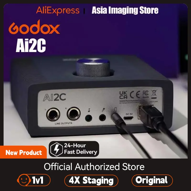 Godox Ai2C External Desktop Live Sound Card Phone Singing Shouting Wheat Equipment Internet Red Anchor Accompaniment Voice
Godox Ai2C External Desktop Live Sound Card Phone Singing Shouting Wheat Equipment Internet Red Anchor Accompaniment Voice