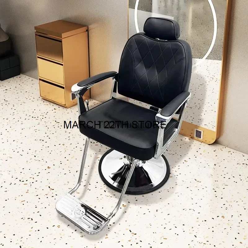 

Recliner Facial Barber Chairs Manicure Professional Stool Metal Stylist Makeup Chair Beauty Silla Barberia Luxury Furniture