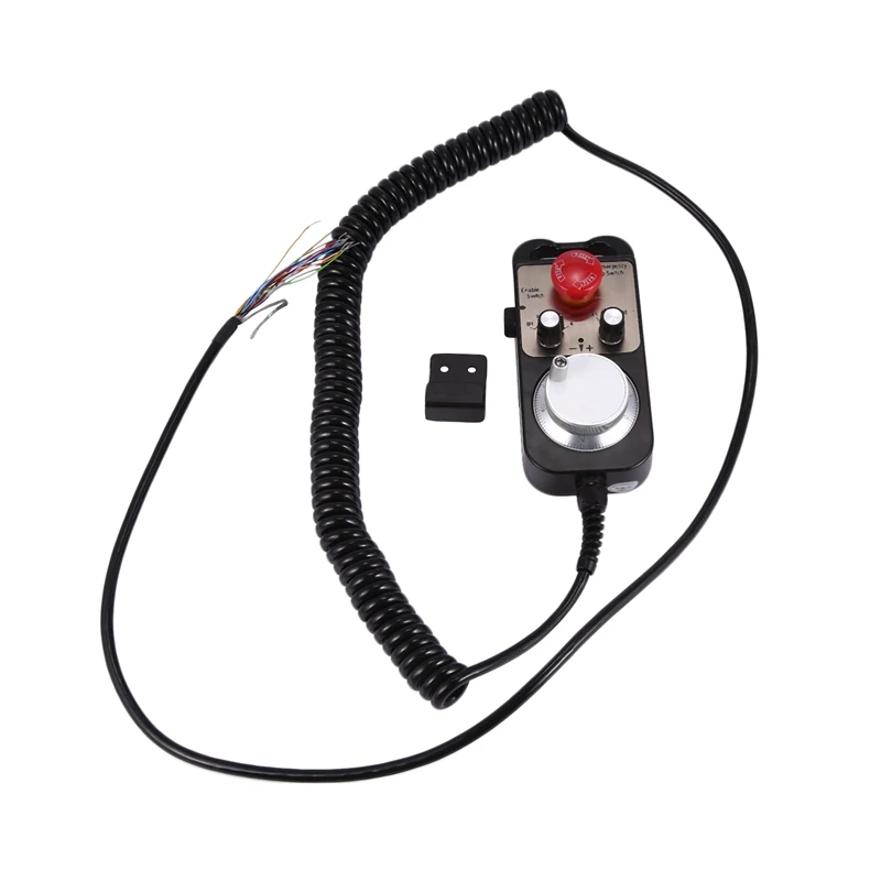 Hot SV-Universal Cnc 4 Axis Mpg Pendant Hand Wheel 100 Pulse 5V & Emergency Stop Cnc Router Handwheel 4Axis Type
Hot SV-Universal Cnc 4 Axis Mpg Pendant Hand Wheel 100 Pulse 5V & Emergency Stop Cnc Router Handwheel 4Axis Type